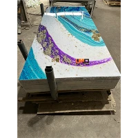 3D PVC UVマーブルシート